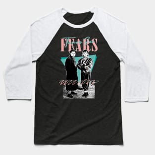 Vintage-Style 80s Tears For Fears Design Baseball T-Shirt